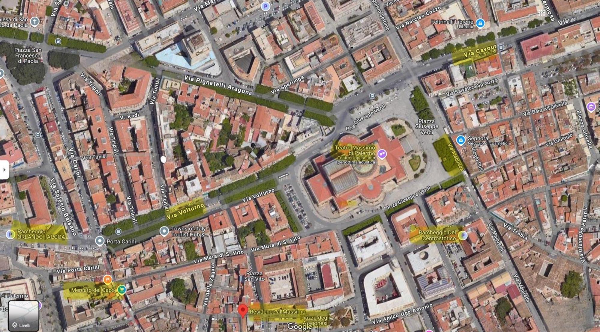 Appartamenti-Residence Al Massimo Palermo Exterior photo